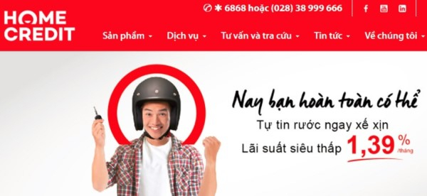 Công Ty Tài Chính Home Credit Việt Nam
